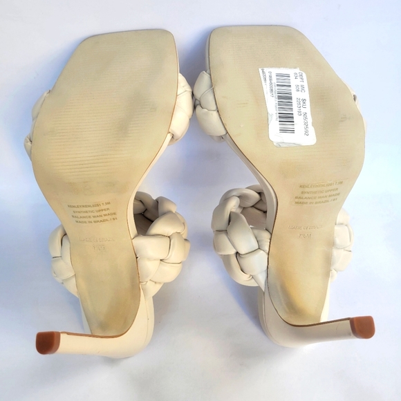 Steve Madden Kenley Off White Sandals Size 7.5M - Picture 10 of 10